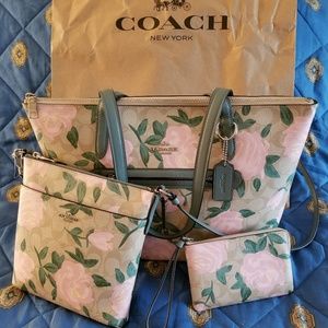 ISO wallet, makeup bag in this pattern